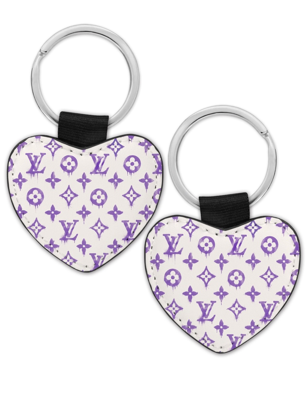 HANDMADE FASHION Heart Keychain